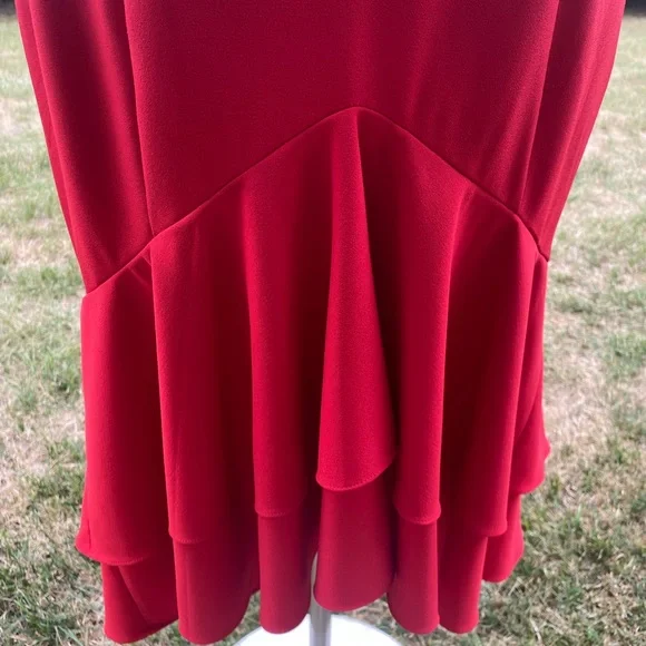 Boston Proper Red Maxi Dress - Picture 12 of 16